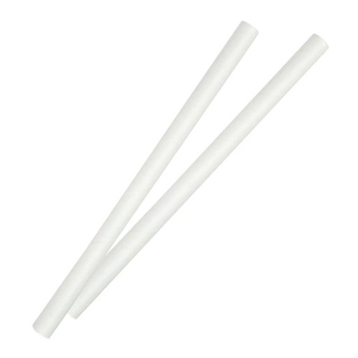 커피세븐 버블티용 종이빨대 화이트 12 x 250 mm