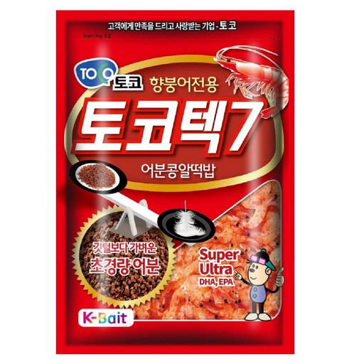 토코텍7 향붕어전용 어분콩알떡밥