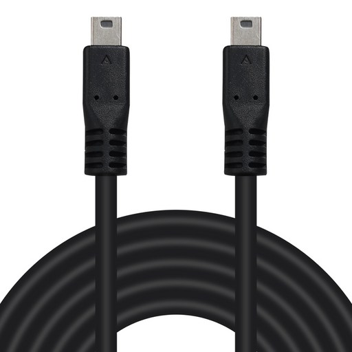 넥스트유 USB mini B 10핀 KVM 유선 키패드 케이블 블랙 5m