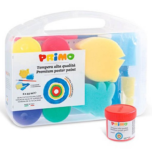 PRiMO 템페라 물감 44ml x 6종 + 도구 세트