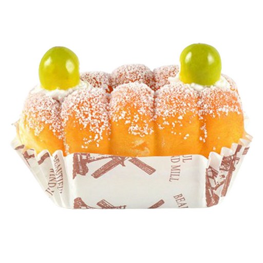 리나블루 부드러운 말랑빵 모형 올리브과일 10cm