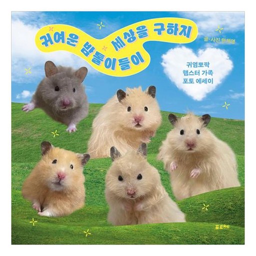 귀여운 밤톨이들이 세상을 구하지:귀염뽀짝 햄스터 가족 포토 에세이