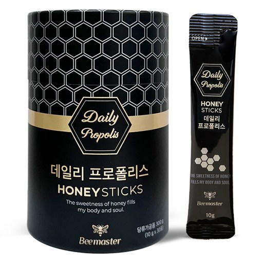 비마스터 데일리 프로폴리스 혼합 꿀스틱 30p