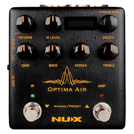 뉴엑스 Optima Air 어쿠스틱 시뮬레이터 앤 IR 로더 이펙터 NAI-5