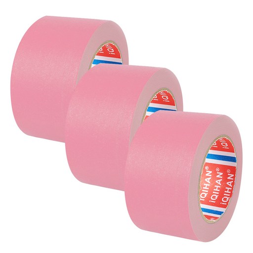 iQIHAN 칼라 마스킹 종이테이프 50mm x 15m