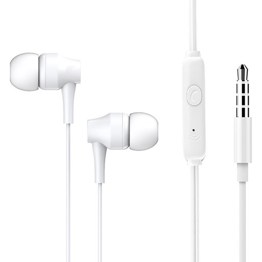 IZNC 커널형 유선 이어폰 3.5mm AUC단자 1.2m