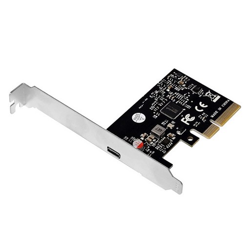 랜스타 컴퓨터 C포트 USB3.2 20Gbps 1채널 PCIe 확장카드 LS-UCP1