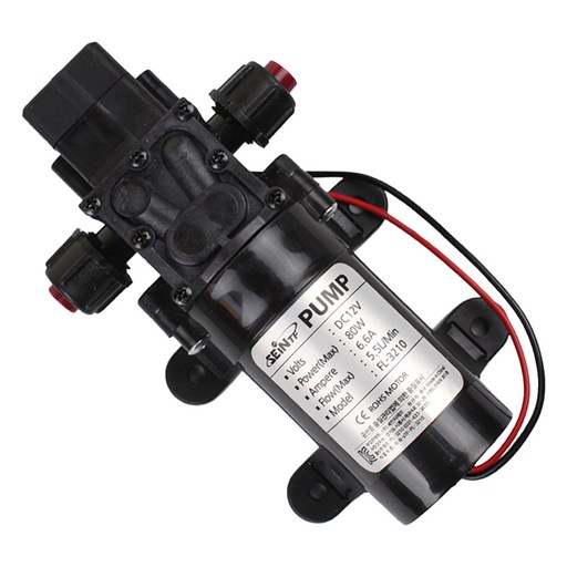 세인티에프 고급형 80W DC 12V 다이아프램 워터펌프 소형