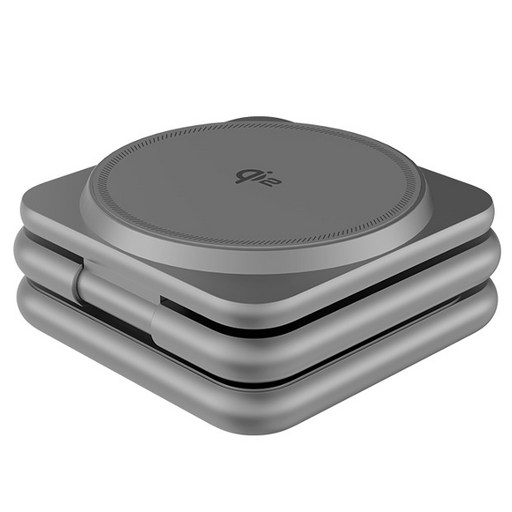 레드빈 더베러 Qi2 3in1 맥세이프 애플워치 5W 무선충전기 CPP1Qi2, 스페이스그레이, 1개
