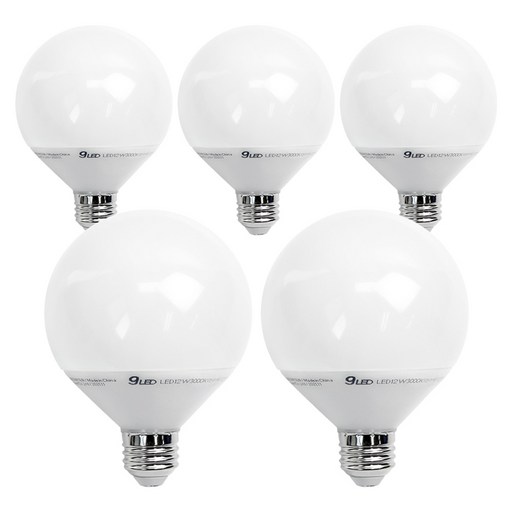 건식 GS LED 램프 볼전구 숏타입 12W