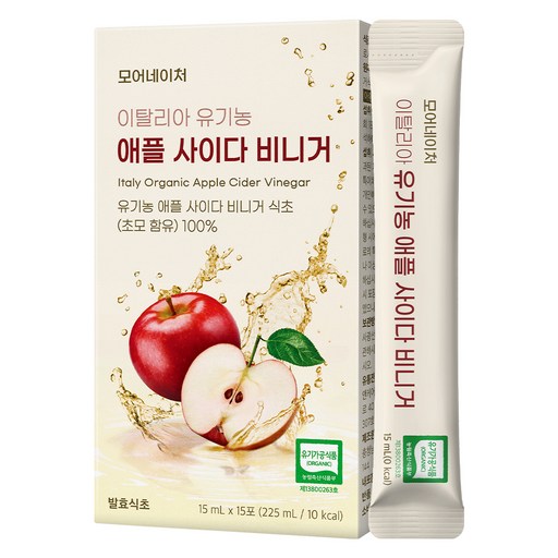 모어네이처 유기농 애플 사이다 비니거 스틱
