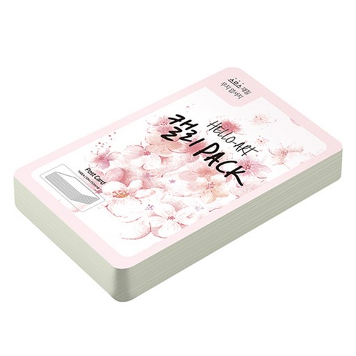 종이문화 헬로우아트캘리팩 두꺼운 스므스 엽서 200g 31 그레이