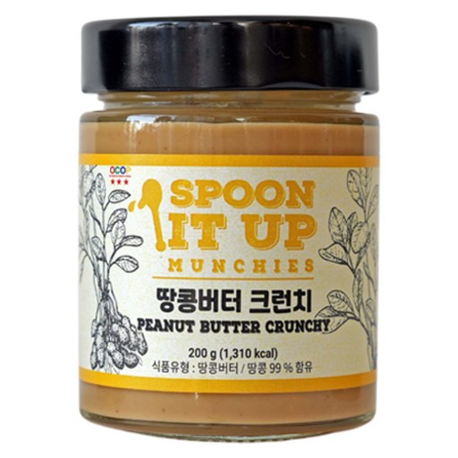 스푼잇업 땅콩버터 크런치