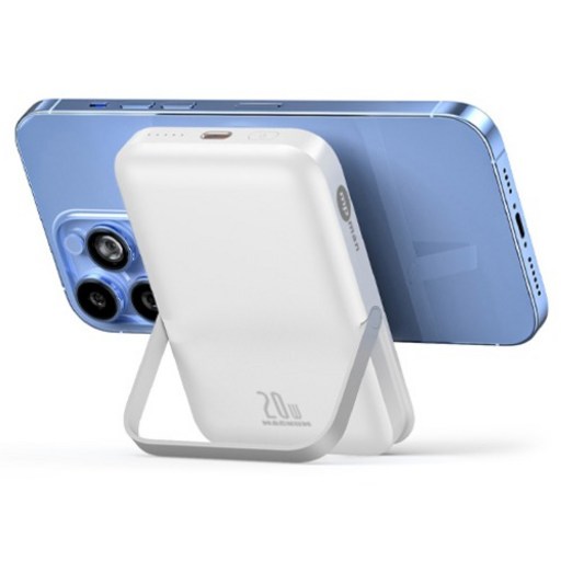 엠피맨 매그넘 고속 충전 무선 거치대 맥세이프 보조배터리 10000mAh 20W