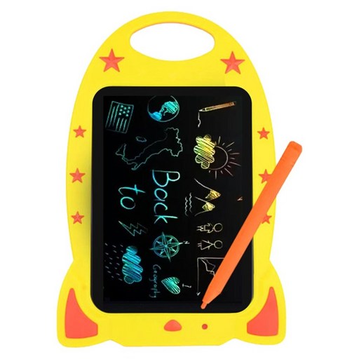 로켓 LCD 컬러 전자 메모보드 랜덤발송