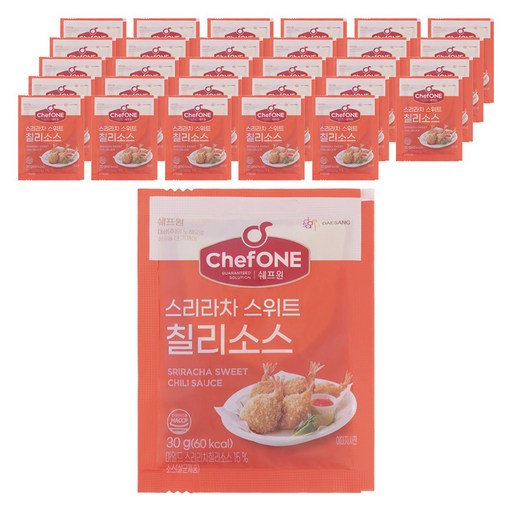 쉐프원 일회용 스리라차 스위트 칠리소스