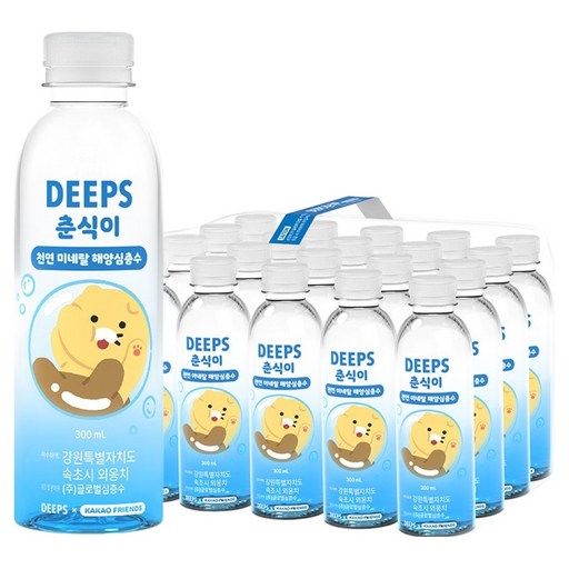 DEEPS 춘식이 천연 미네랄 해양심층수