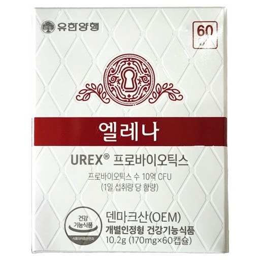 엘레나 유산균, 60정, 1개