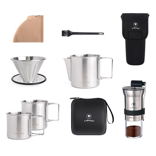 카페리아 캠핑 핸드드립 홈카페 세트 500ml CM1 CDSC1