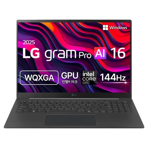 LG전자 2025 그램 Pro AI 16 코어Ultra5