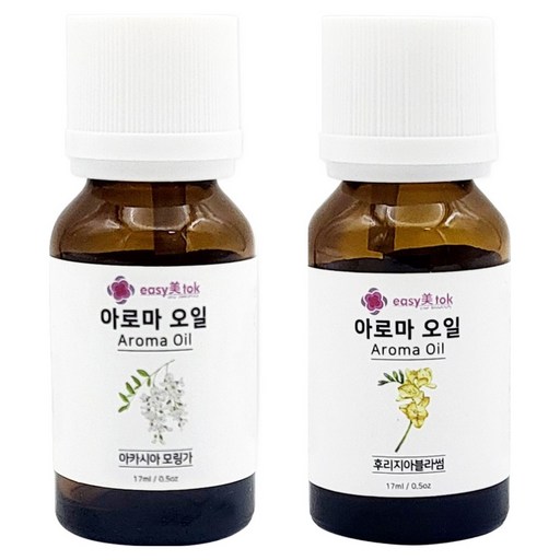 이지미톡 아로마 오일 방향제 원액 2종 x 17ml 세트