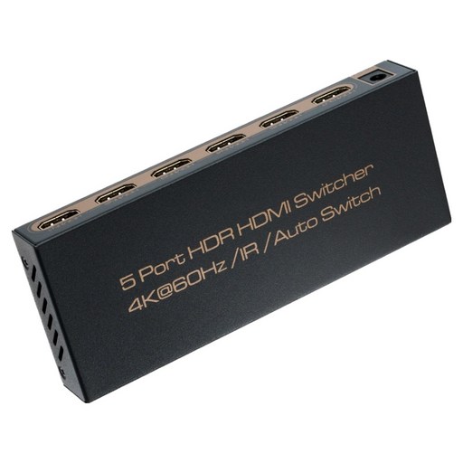 컴스마트 HDMI 2.0 5-1 4K 60Hz 3D HDR 선택기