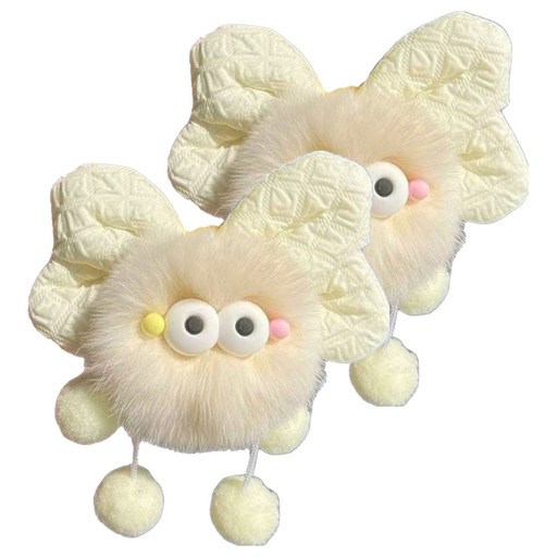루시마켓 리본 폼폼 인형 키링