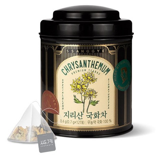 쌍계명차 티 마스터 캔 지리산 국화차