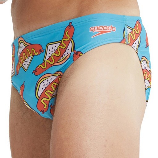 스피도 남성용 탄탄이 소세지 샌드위치 삼각 수영복 5cm 8-00354417164