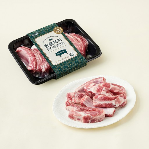 동물복지 인증 바른농장 등갈비 (냉장)