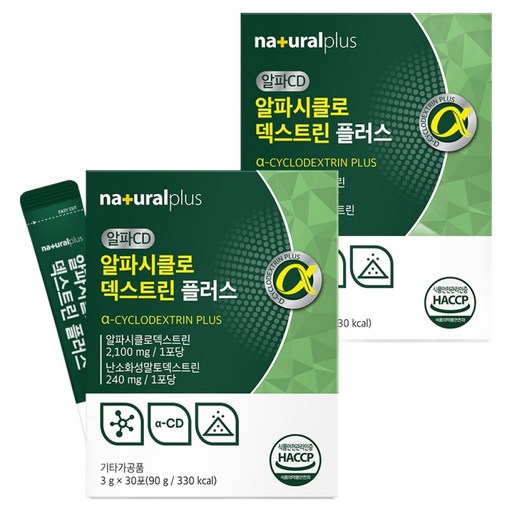 내츄럴플러스 알파시클로 덱스트린 플러스 30p