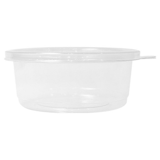 대경 퍼펙트 원형 반찬통 투명 350ml 19g PP-201