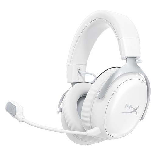 하이퍼엑스 클라우드3 S 무선 게이밍 헤드셋, AX6G1AA, 화이트, 200시간, 멀티단자