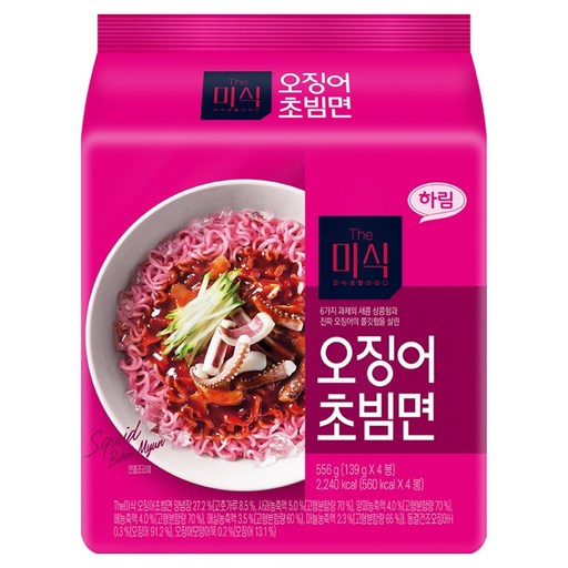 더미식 오징어 초빔면 139g