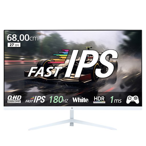 픽셀아트 PIXELART PAQ2718W QHD 180Hz FastIPS 게이밍 모니터 화이트