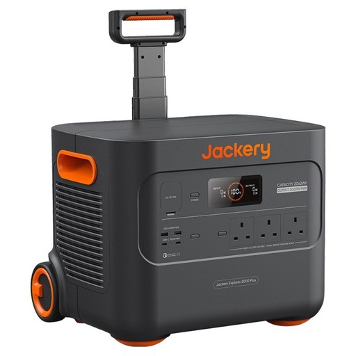 잭커리 Explorer 2000 Plus 인산철 올인원 파워뱅크 차박 캠핑용 단색 JE-2000C