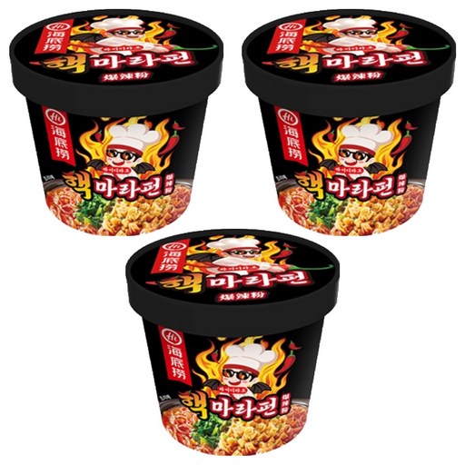 하이디라오 핵마라펀 컵라면 100g