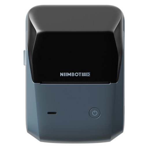 NIIMBOT 智能標籤機 B1Pro, 1個, 湖藍灰