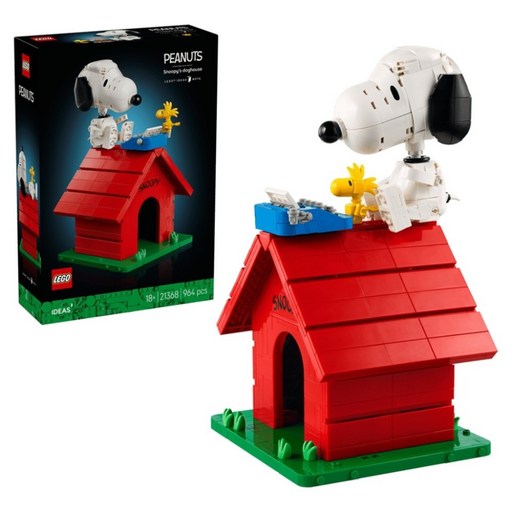 LEGO 21368 IDEAS 花生漫畫:史努比的狗屋 Peanuts: Snoopy's Doghouse, 1套