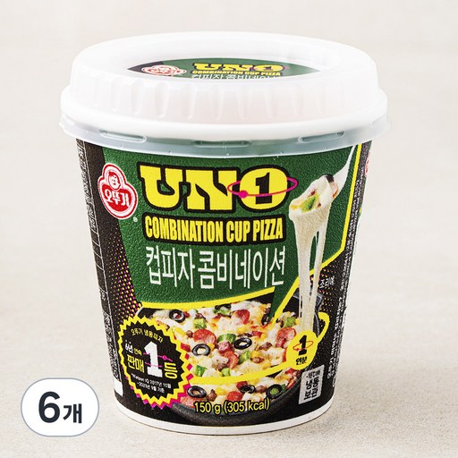 오뚜기 유엔오 컵피자 콤비네이션 (냉동)