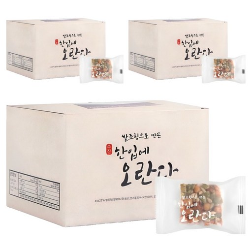 수진식품 쌀조청으로 만든 한입에 오란다 24개입