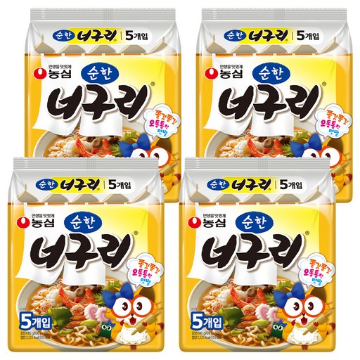 너구리 순한맛 120g