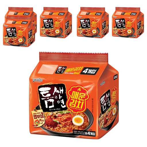 틈새라면 매운김치