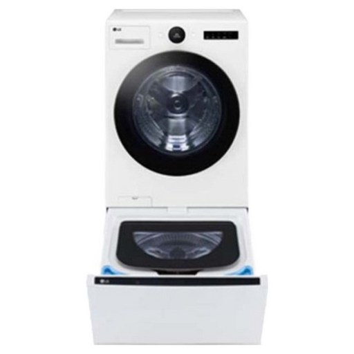 [10% 환급가전] LG전자 트롬 오브제컬렉션 세탁기 + 미니워시 FG19WNX 19kg + 4kg 세트 방문설치