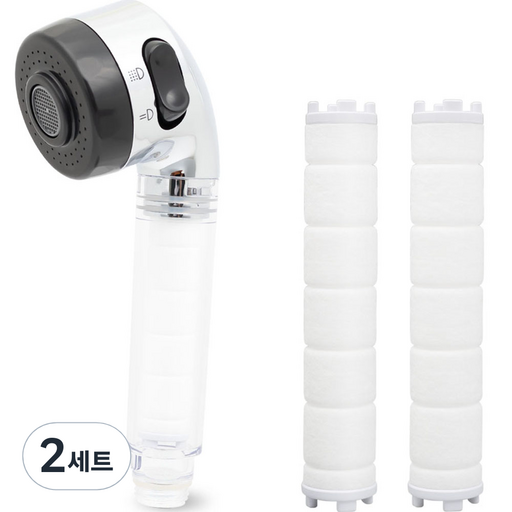 제일바스 베스트 녹물제거 필터 주방용 핸드스프레이헤드 + 리필필터 2p 세트