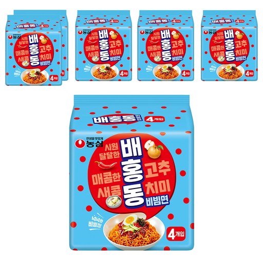 배홍동 비빔면 137g