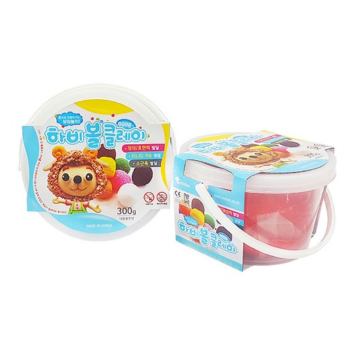 토단교재 하비볼 클레이 2p