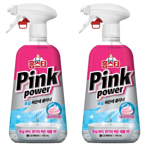 홈스타 핑크파워 욕실 찌든때 클리너