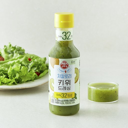 오뚜기 LIGHT&JOY 키위 저칼로리 드레싱