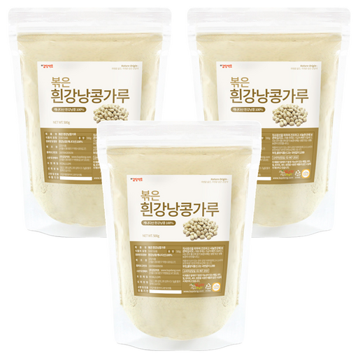 갑당약초 볶은 흰강낭콩가루